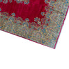 SEMI-ANTIQUE KIRMAN ROSE 9'8" X 19'8"