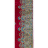 SEMI-ANTIQUE KIRMAN ROSE 9'8" X 19'8"