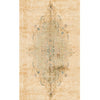 SEMI-ANTIQUE KIRMAN IVORY / LIGHT BLUE 11'7" X 18'6"