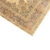 SEMI-ANTIQUE KIRMAN IVORY / LIGHT BLUE 13'8" X 18'