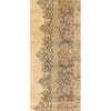 SEMI-ANTIQUE KIRMAN IVORY / LIGHT BLUE 13'8" X 18'
