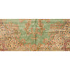 SEMI-ANTIQUE KIRMAN LIGHT BLUE / IVORY 11'10" X 18'7"