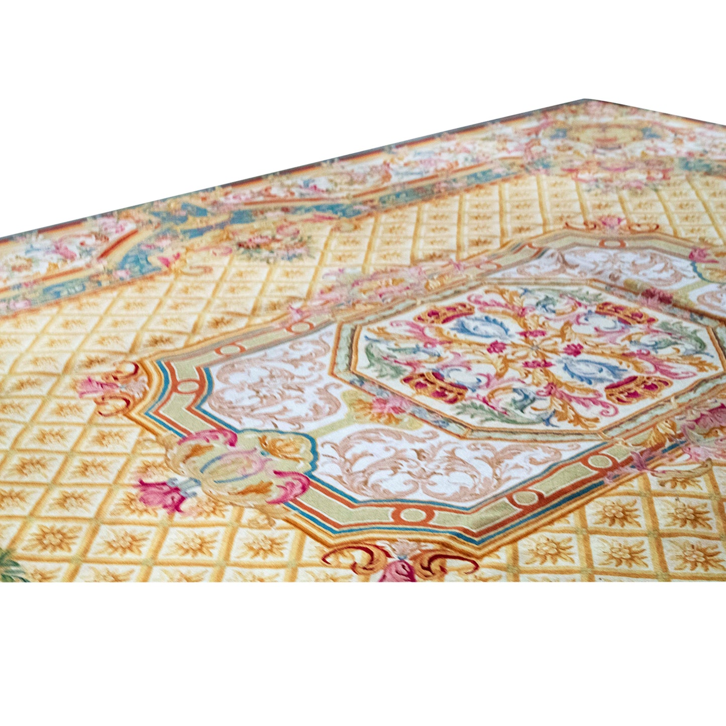 RENAISSANCE SAVONNERIE SAVON GOLD / IVORY 14' X 18'