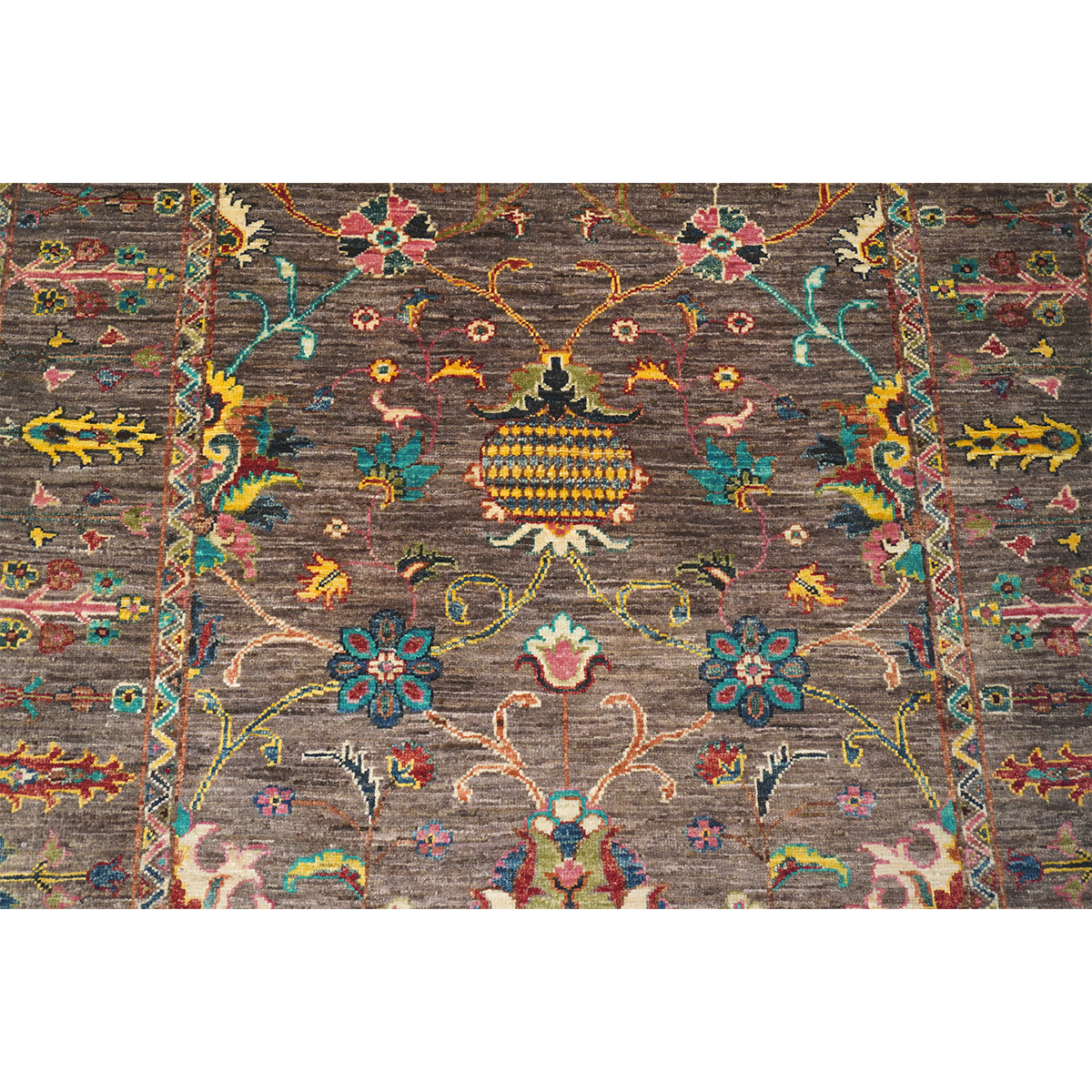 ARYANA ARYAN DARK GREY / MULTI 4' X 6'2"