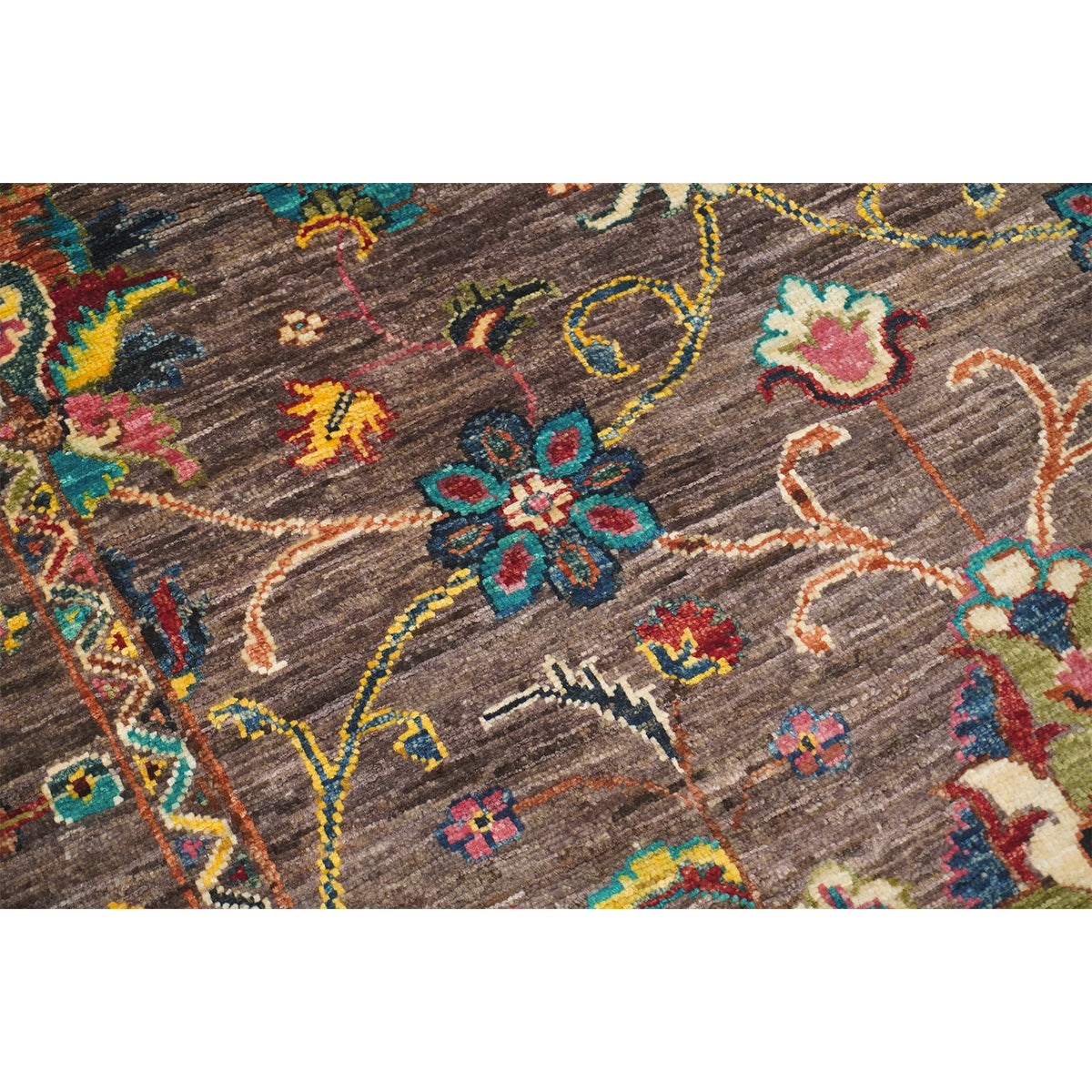 ARYANA ARYAN DARK GREY / MULTI 4' X 6'2"