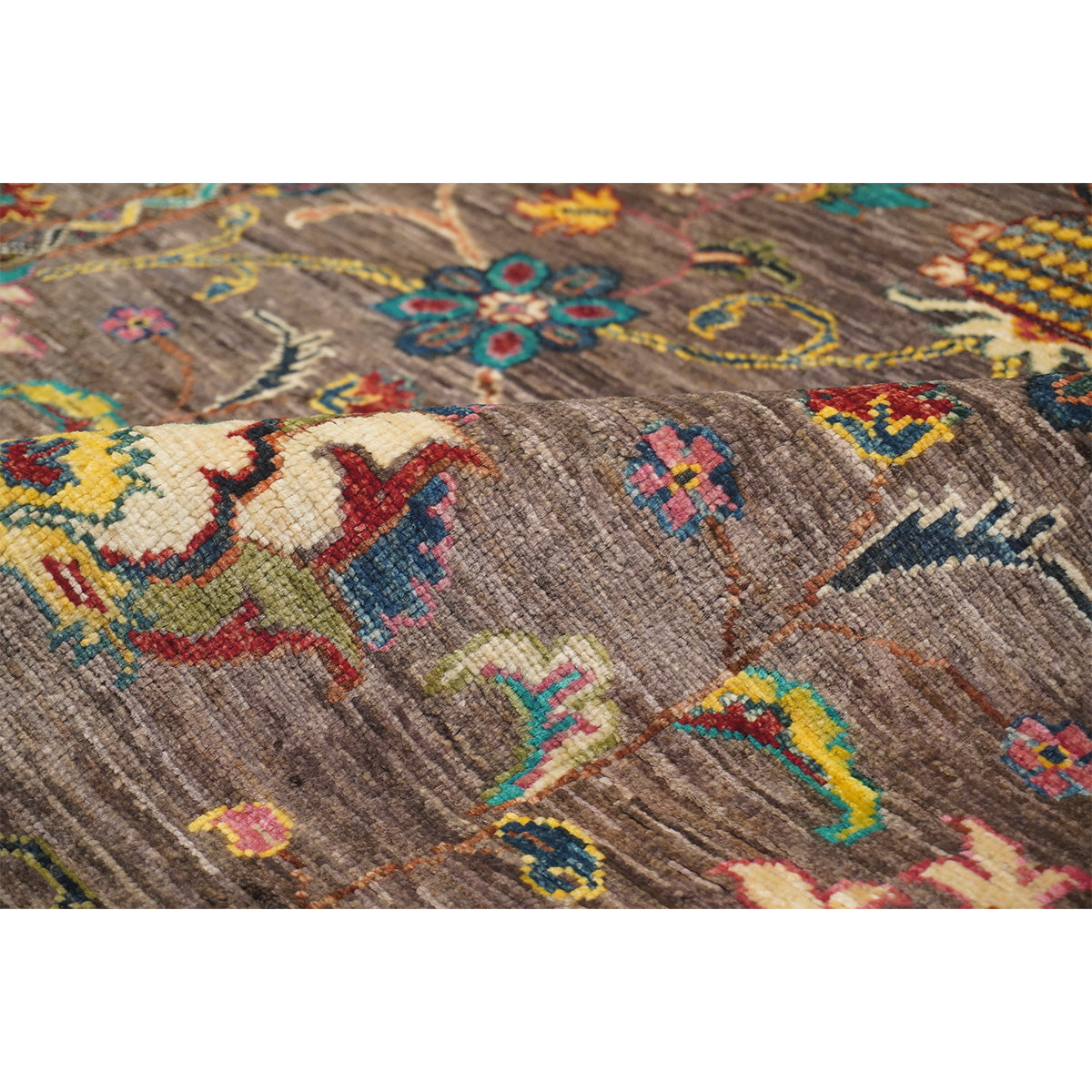 ARYANA ARYAN DARK GREY / MULTI 4' X 6'2"