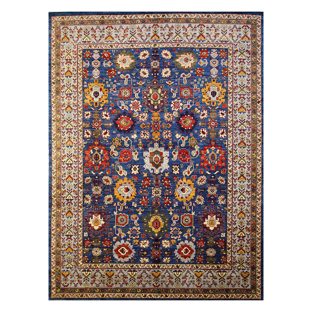 ARYANA ARYAN BLUE / GREY 8'10" X 11'10"
