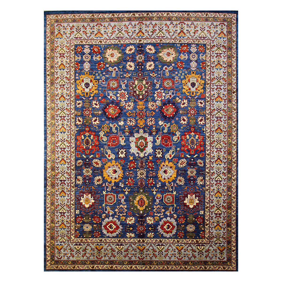 ARYANA ARYAN BLUE / GREY 8'10" X 11'10"