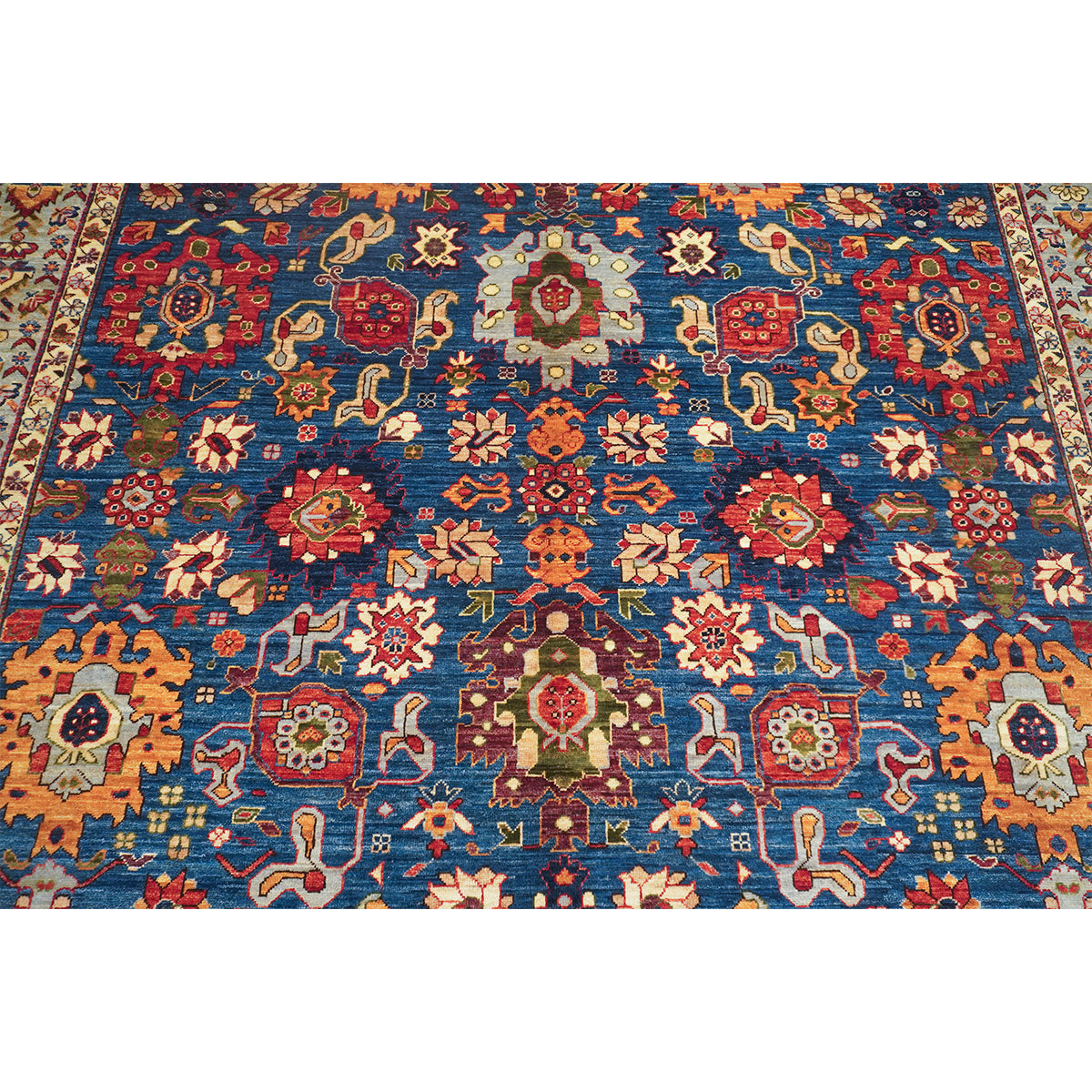 ARYANA ARYAN BLUE / GREY 8'10" X 11'10"