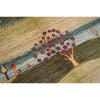 ARYANA GABEH GREEN / MULTI 5'8" X 7'9"