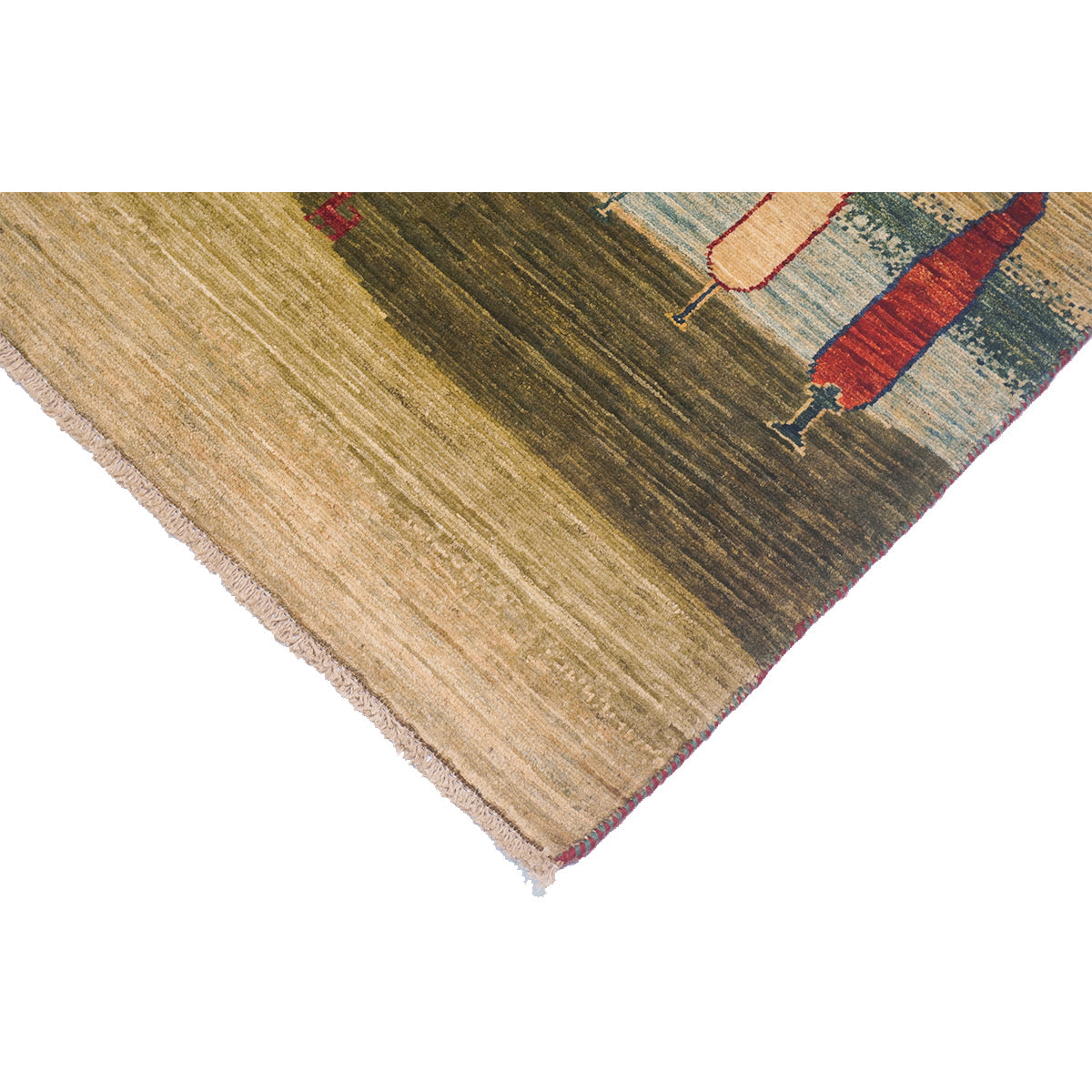 ARYANA GABEH GREEN / MULTI 5'8" X 7'9"
