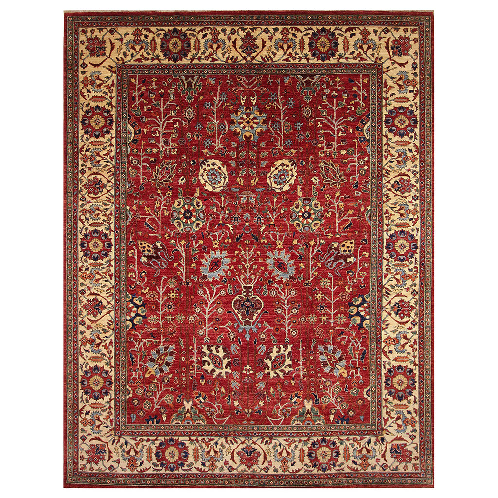ARYANA ARYAN RED / BEIGE 8'9" X 11'9"