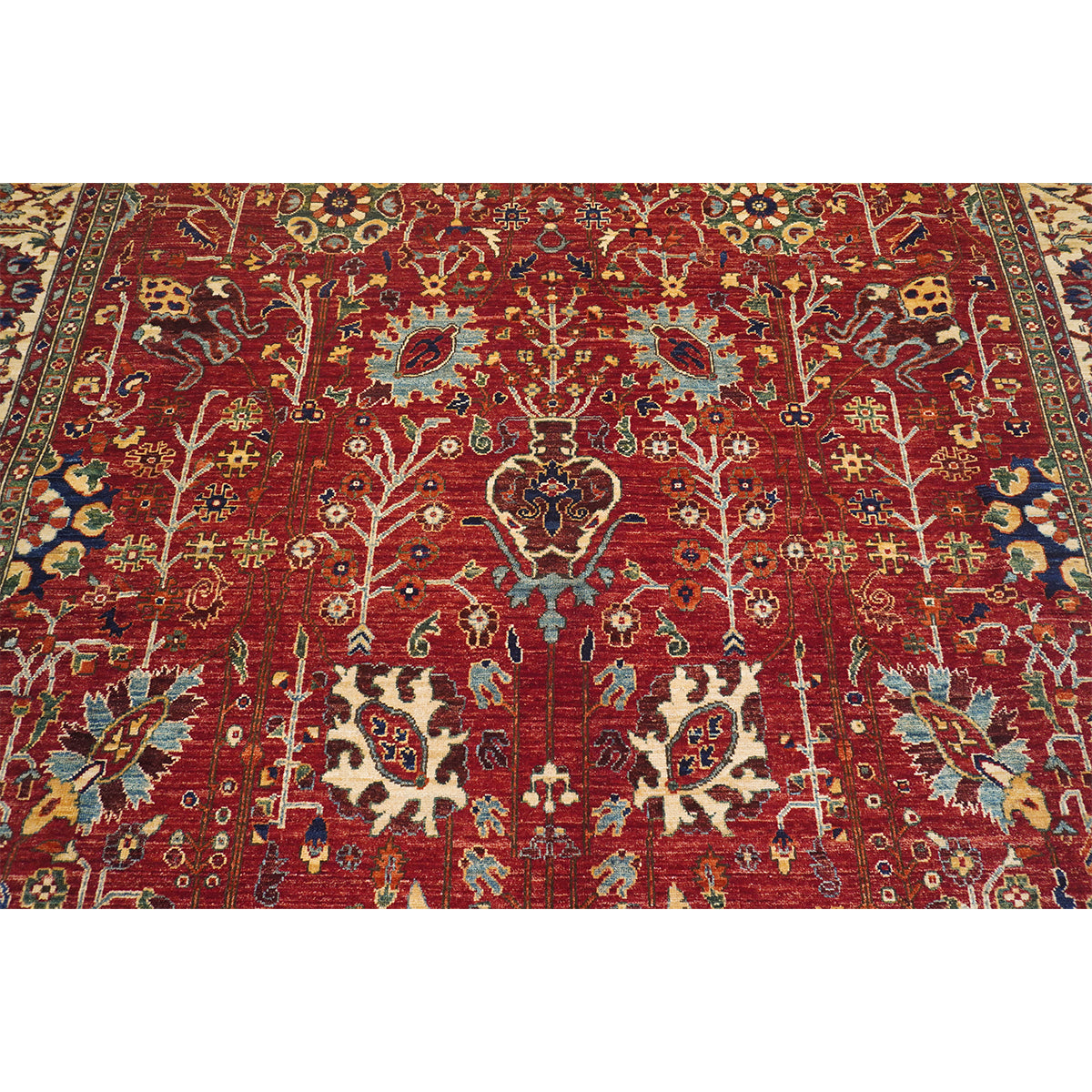 ARYANA ARYAN RED / BEIGE 8'9" X 11'9"