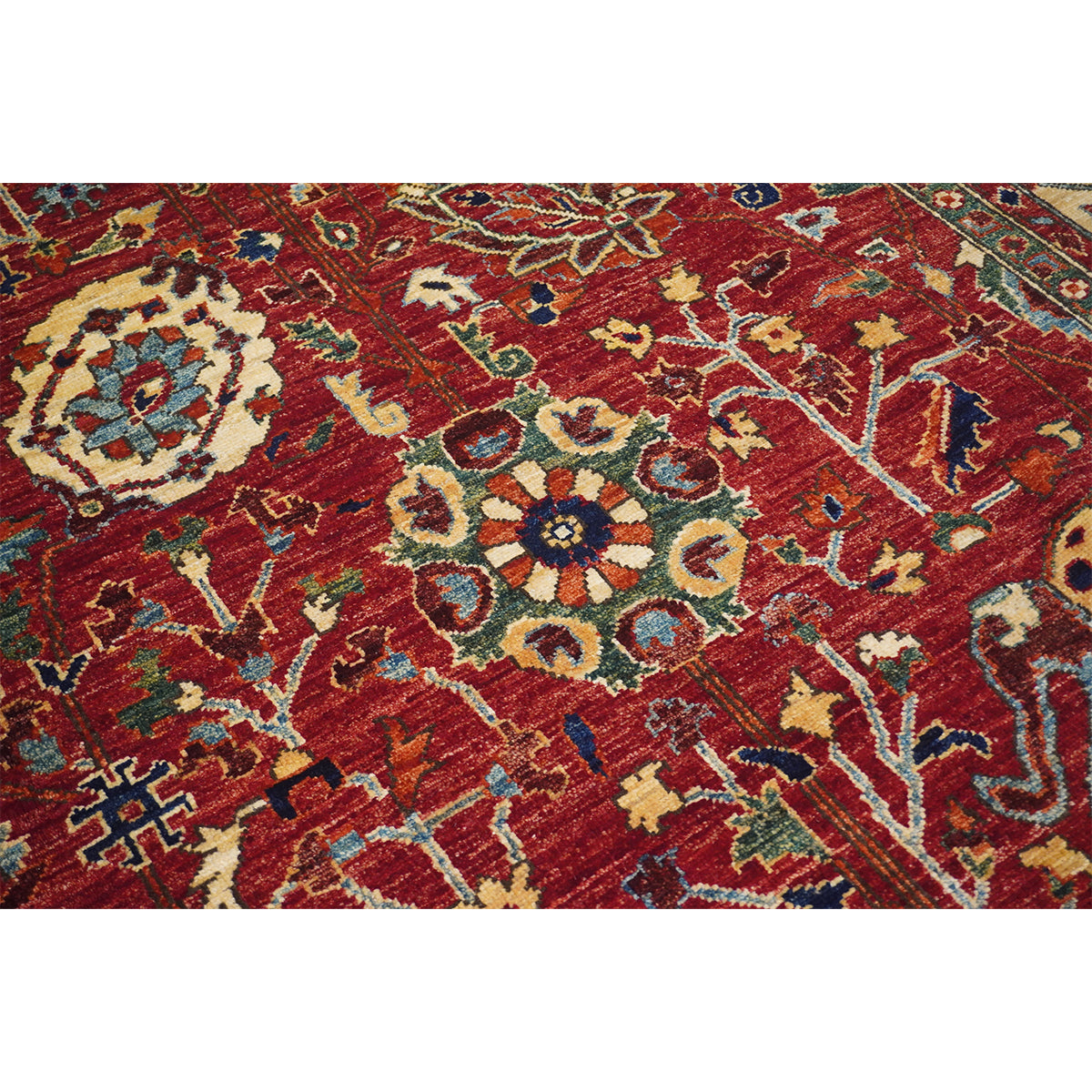 ARYANA ARYAN RED / BEIGE 8'9" X 11'9"