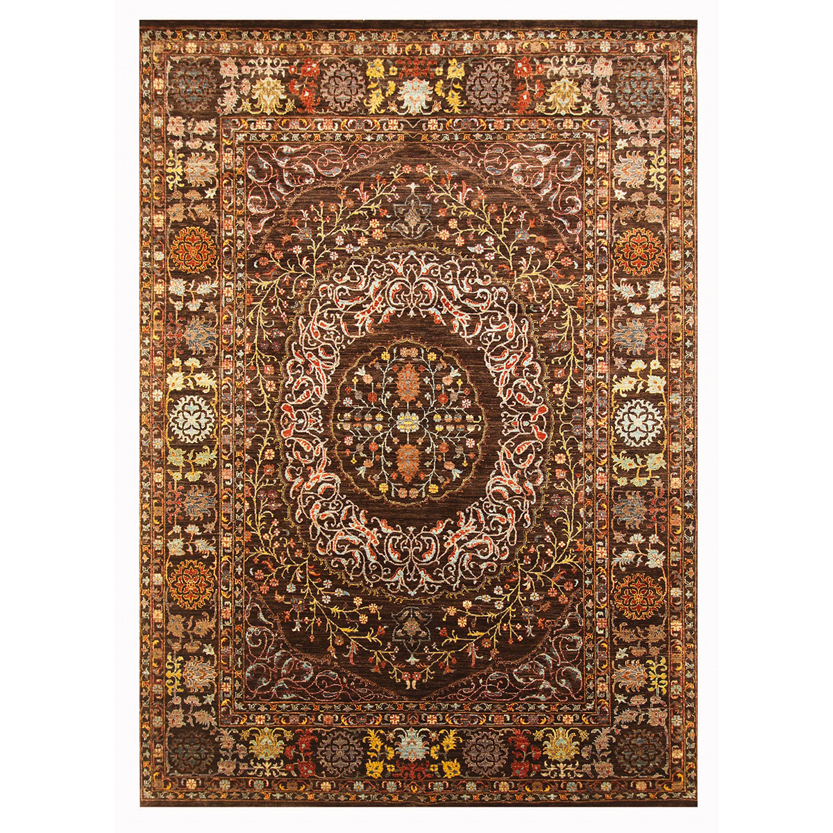 ARYANA ARYAN BROWN / MULTI 8' X 11'3"