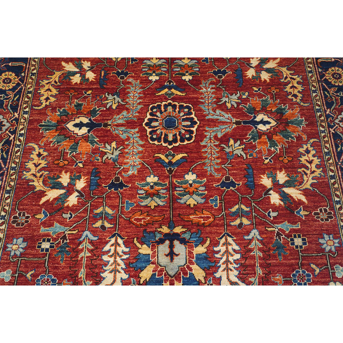 ARYANA ARYAN RED / BLUE 5'7" X 8'3"