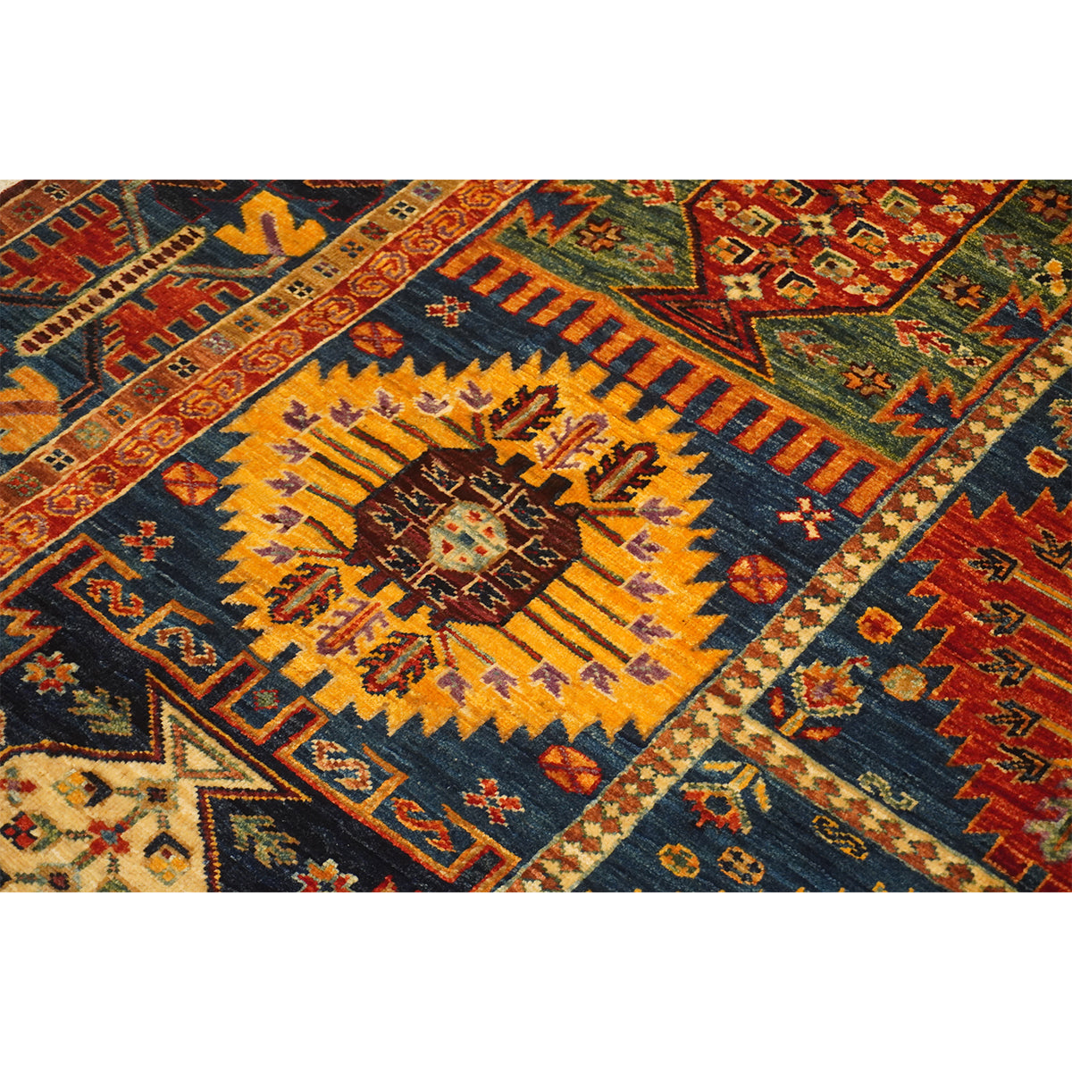 ARYANA SAMAR BLUE / MULTI 5'11" X 8'5"