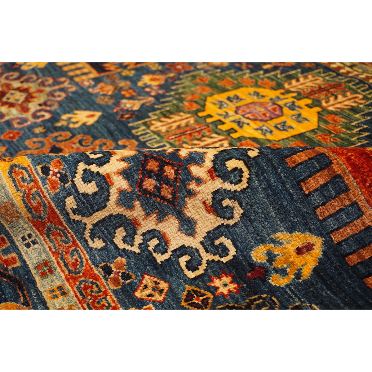 ARYANA SAMAR BLUE / MULTI 5'11" X 8'5"