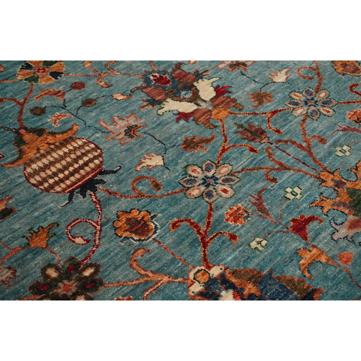 ARYANA ARYAN LIGHT BLUE / MULTI 8'9" X 12'2"