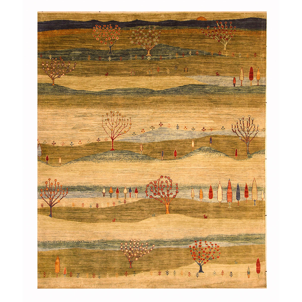 ARYANA GABEH GREEN 8' X 9'9"