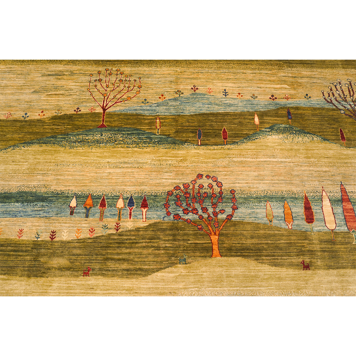 ARYANA GABEH GREEN 8' X 9'9"