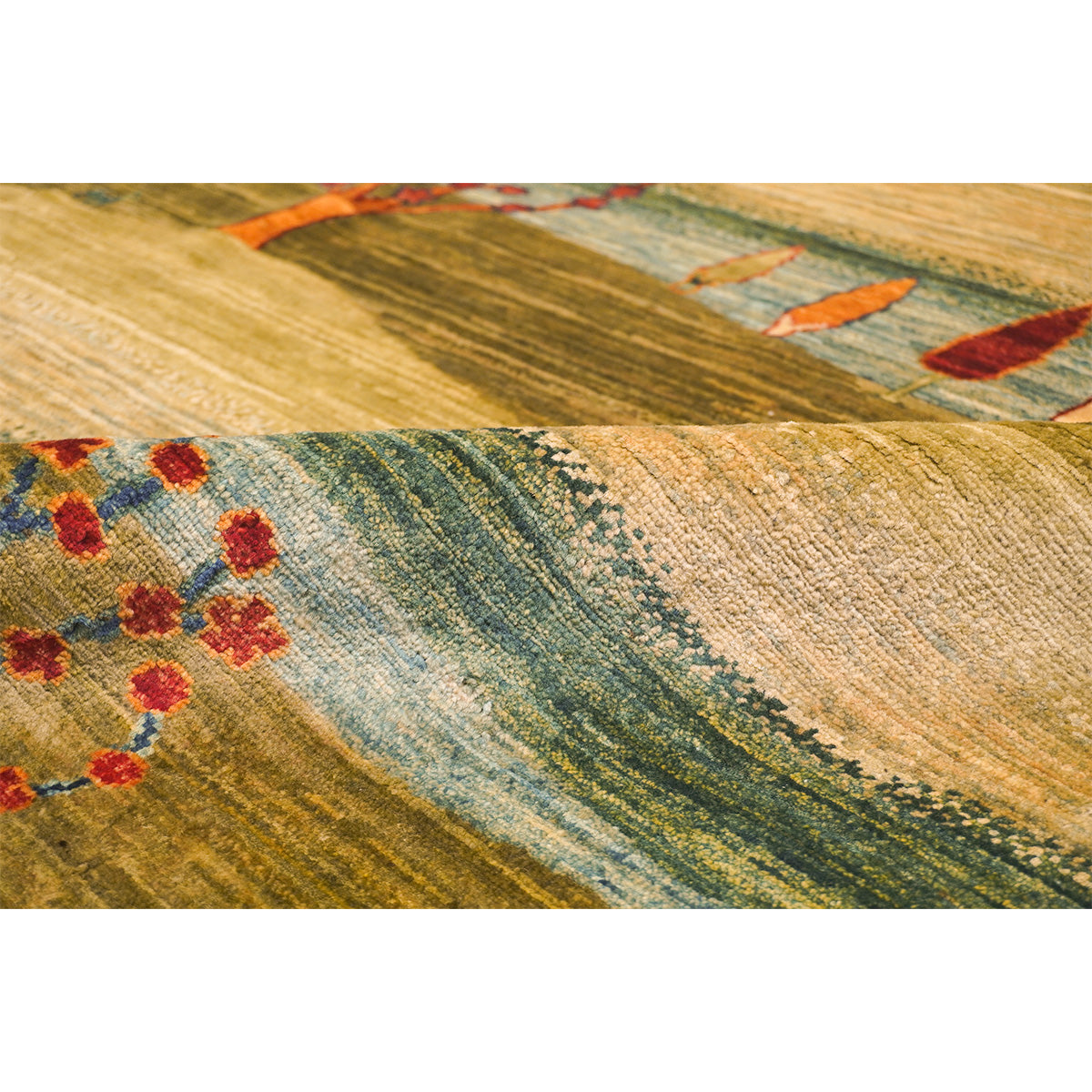 ARYANA GABEH GREEN 8' X 9'9"