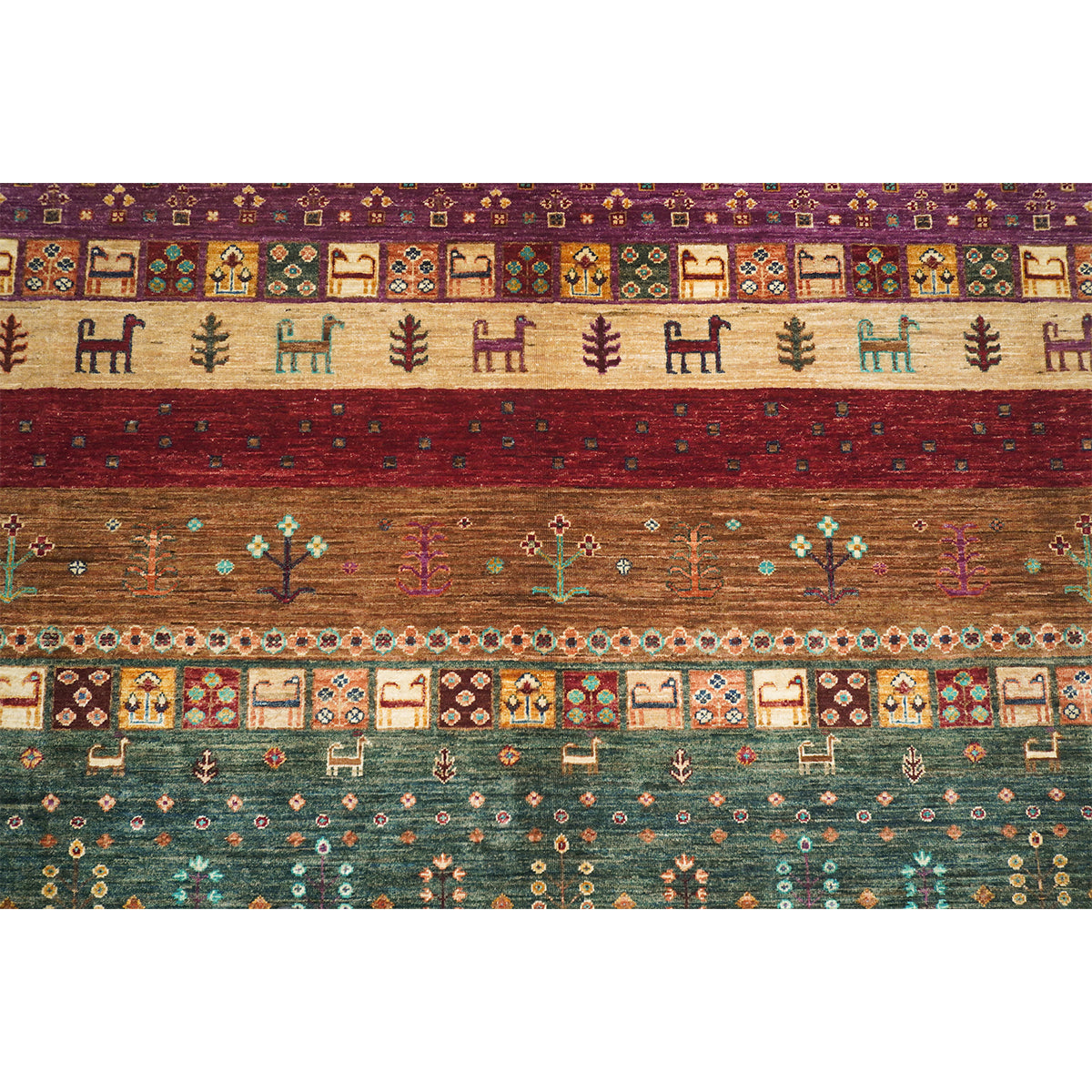 ARYANA GABEH LIGHT BLUE / MULTI 9'1" X 12'1"