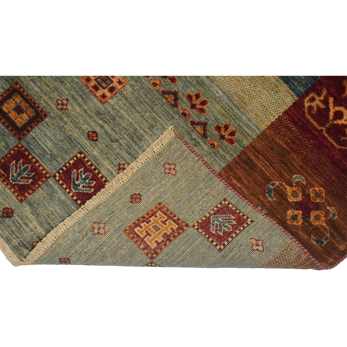 ARYANA GABEH LIGHT BLUE / MULTI 9'1" X 12'1"