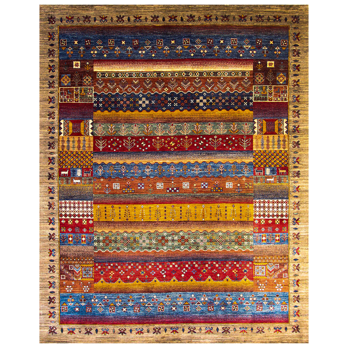 ARYANA GABEH GREY / MULTI 8' X 9'10"