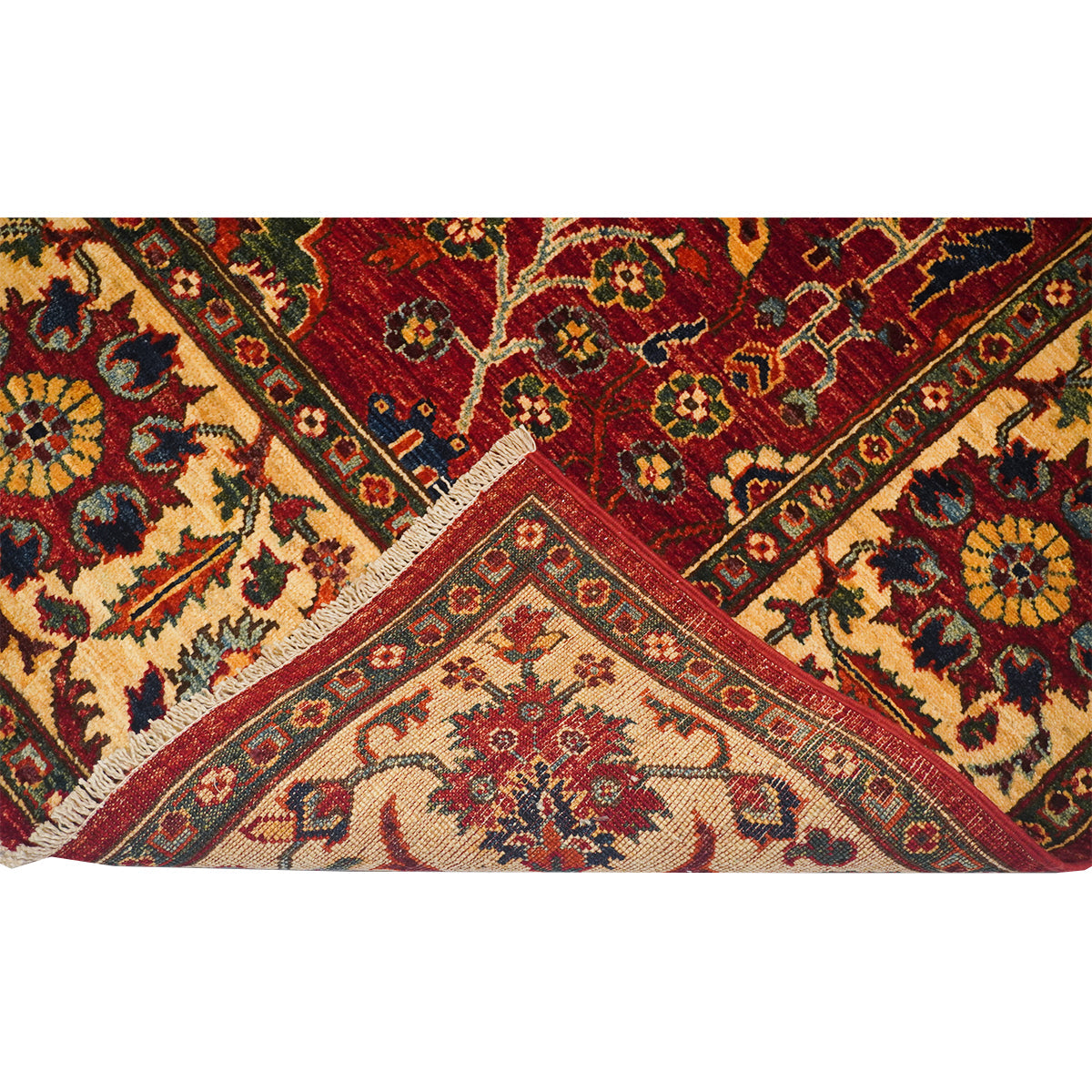 ARYANA ARYAN RED / BEIGE 7'9" X 9'9"