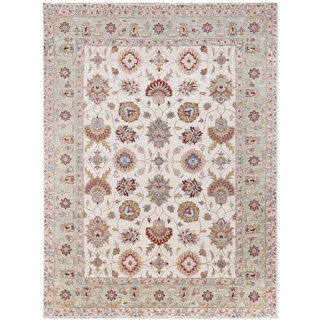 ALLENTON AL008 IVORY / GREEN