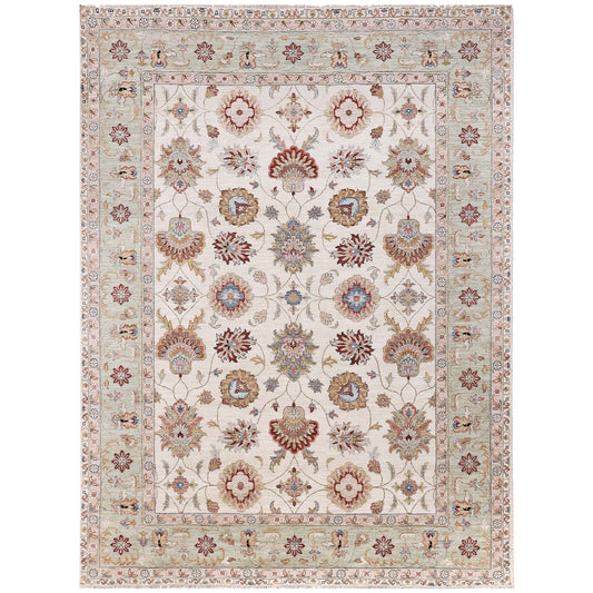 ALLENTON AL008 IVORY / GREEN