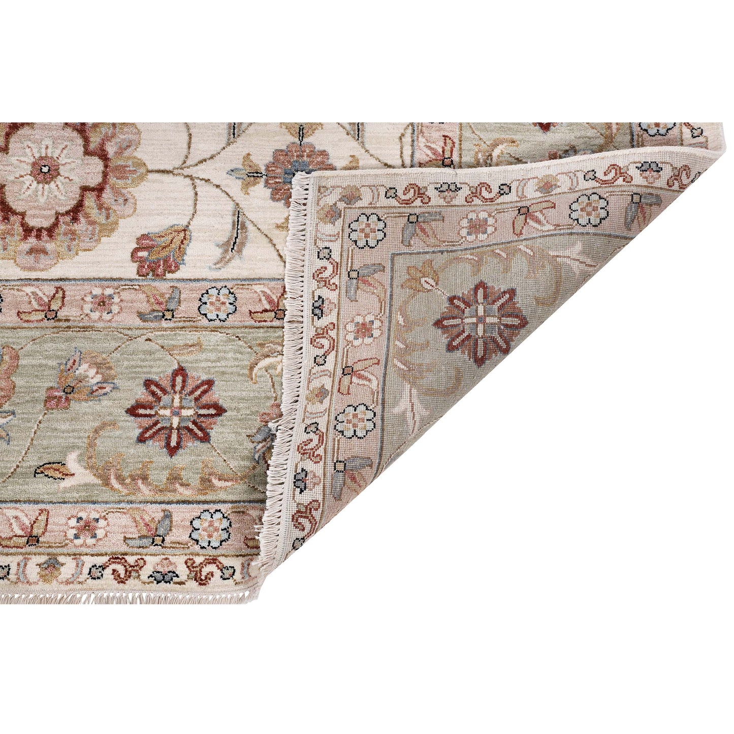 ALLENTON AL008 IVORY / GREEN
