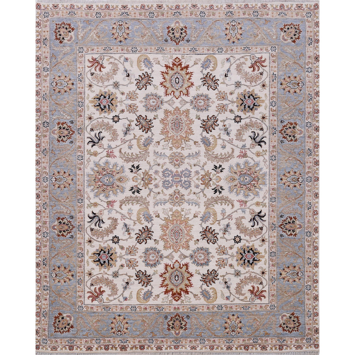 ALLENTON AL538 IVORY / BLUE