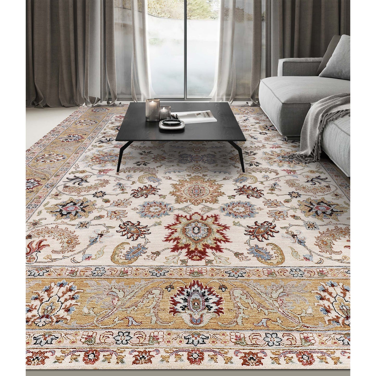 ALLENTON AL538 IVORY / GOLD