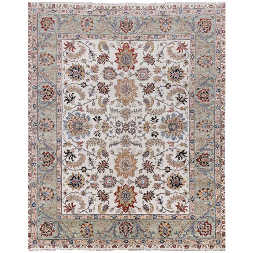 ALLENTON AL538 IVORY / GREEN