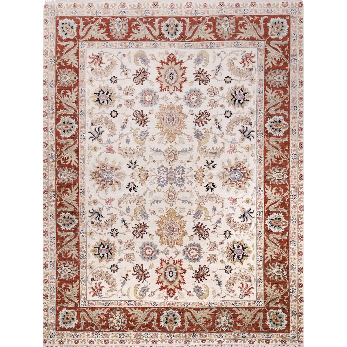 ALLENTON AL538  IVORY / RED