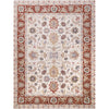 ALLENTON AL538  IVORY / RED