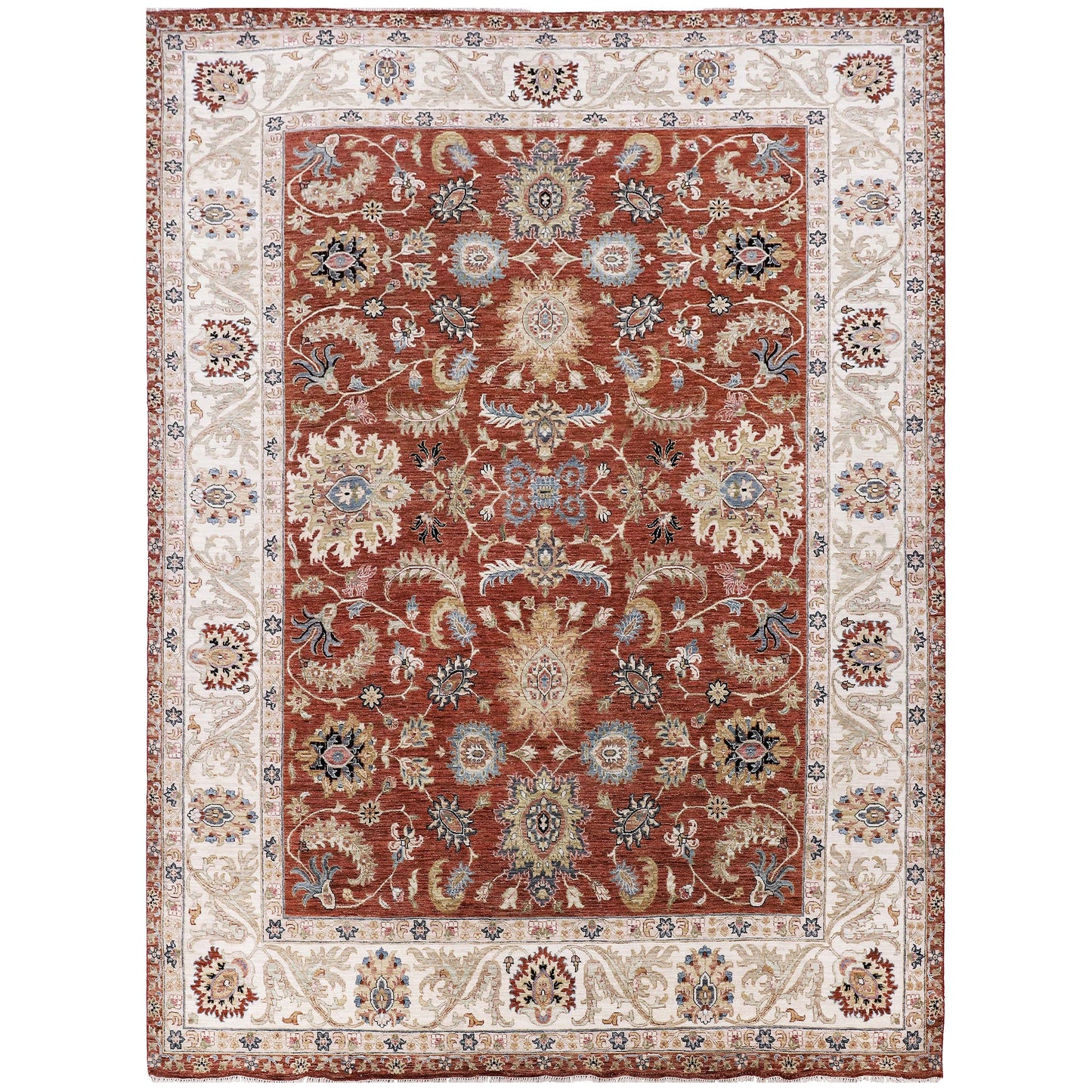 ALLENTON AL538 RUST / IVORY