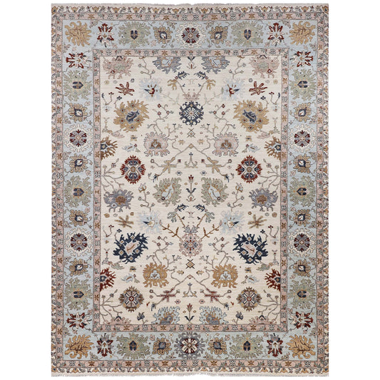 ALLENTON AL622 IVORY / BLUE