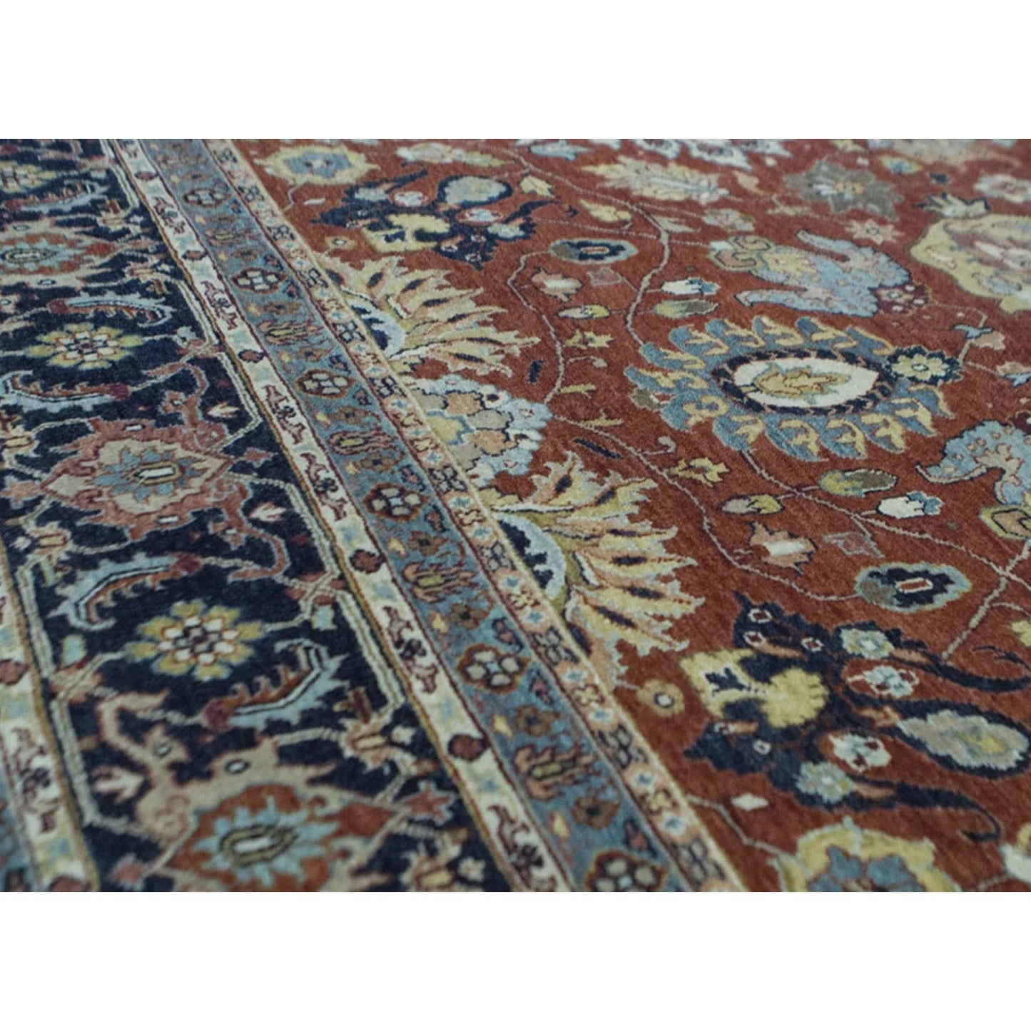 ANTIQUE MAHAL ACJP1 RED / BLUE