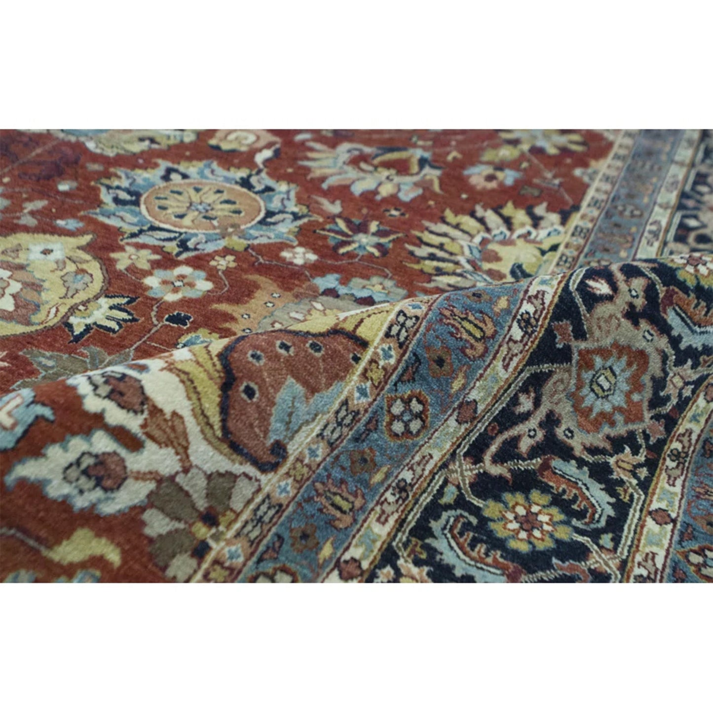 ANTIQUE MAHAL ACJP1 RED / BLUE