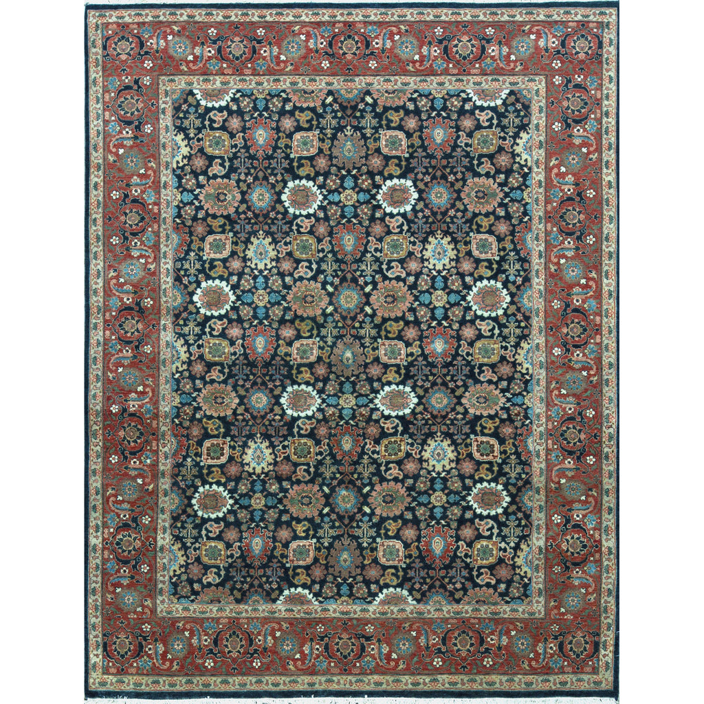 ANTIQUE MAHAL ACMAH BLUE / RED