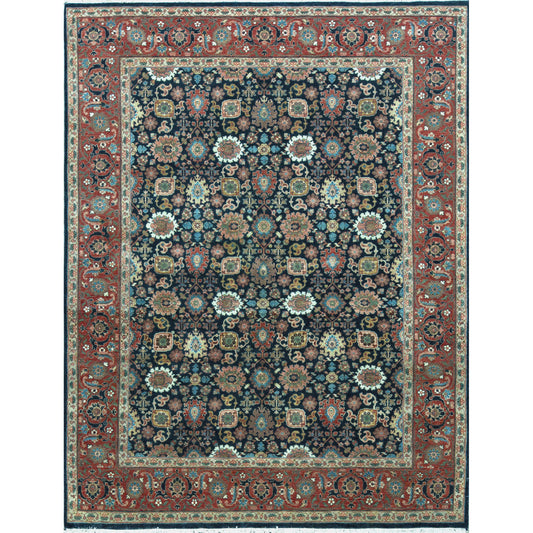 ANTIQUE MAHAL ACMAH BLUE / RED