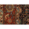 ANTIQUE MAHAL AK104 BLUE / RED