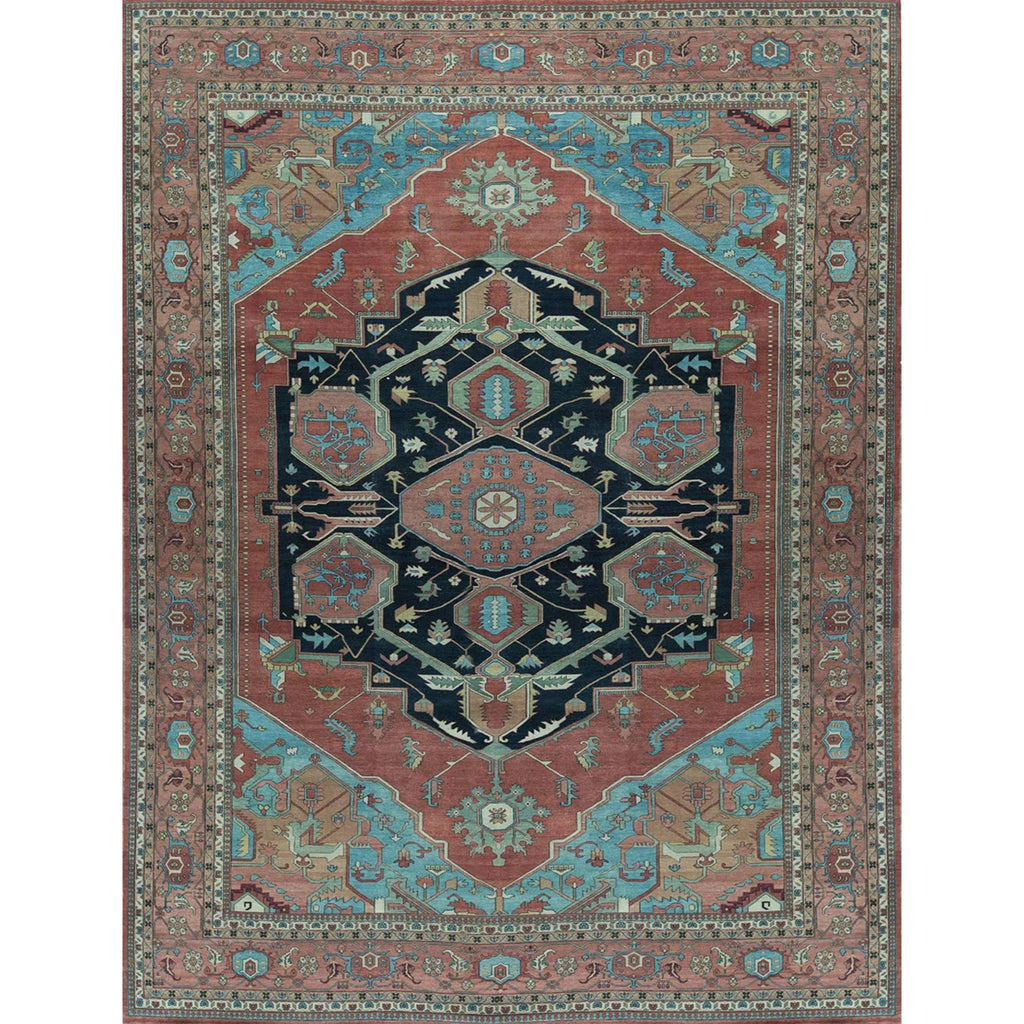 ANTIQUE MAHAL M-H-O RED / ROSE