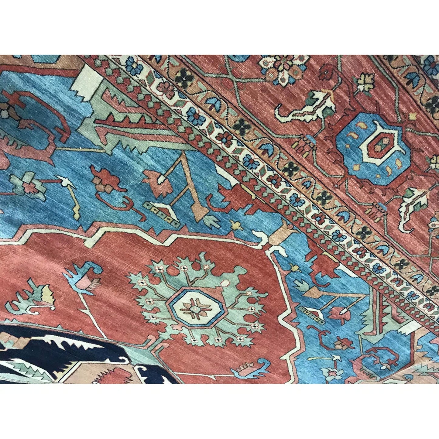 ANTIQUE MAHAL M-H-O RED / ROSE