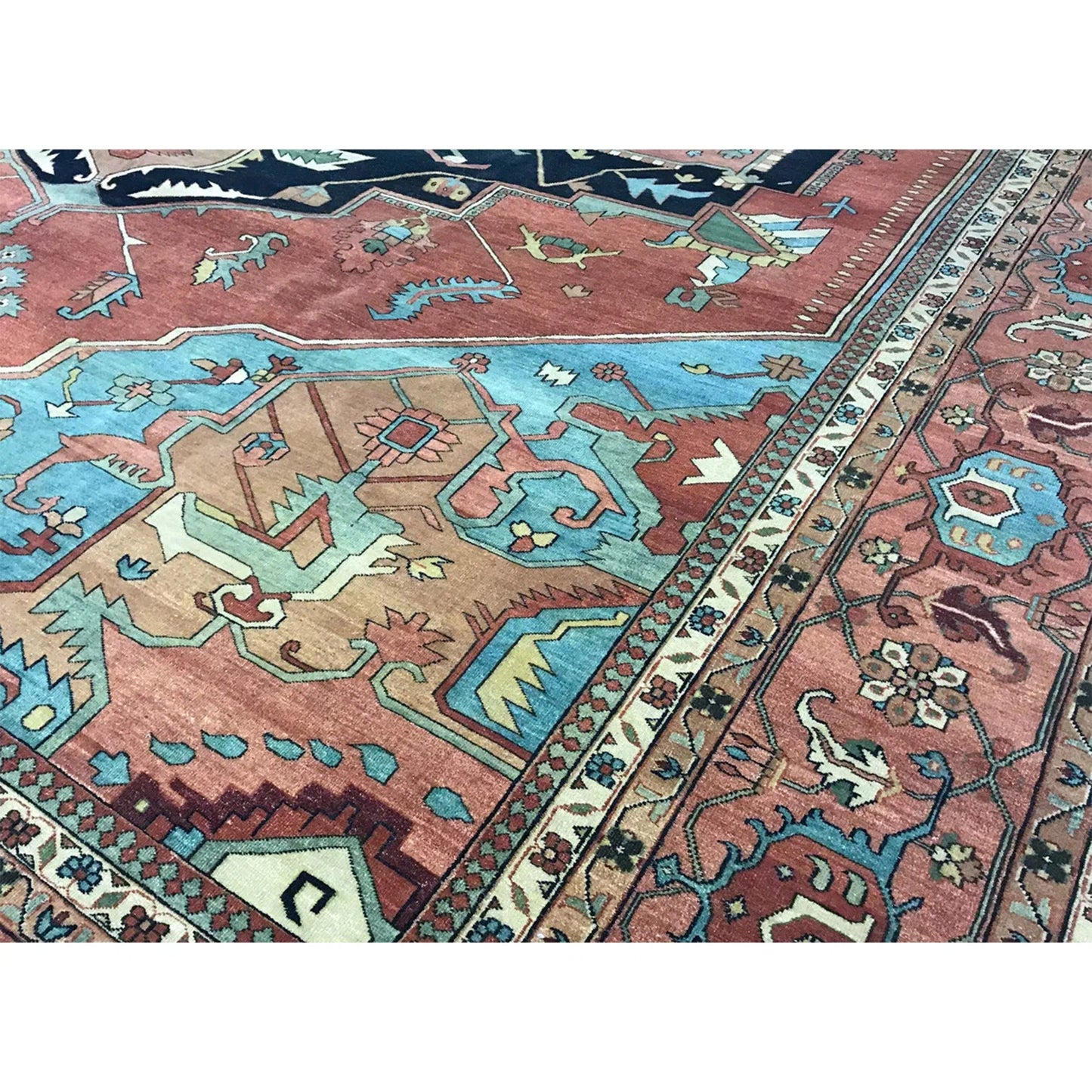 ANTIQUE MAHAL M-H-O RED / ROSE