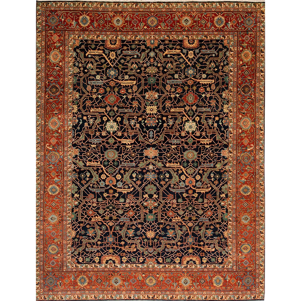 ANTIQUE MAHAL MA104 RED / BLUE