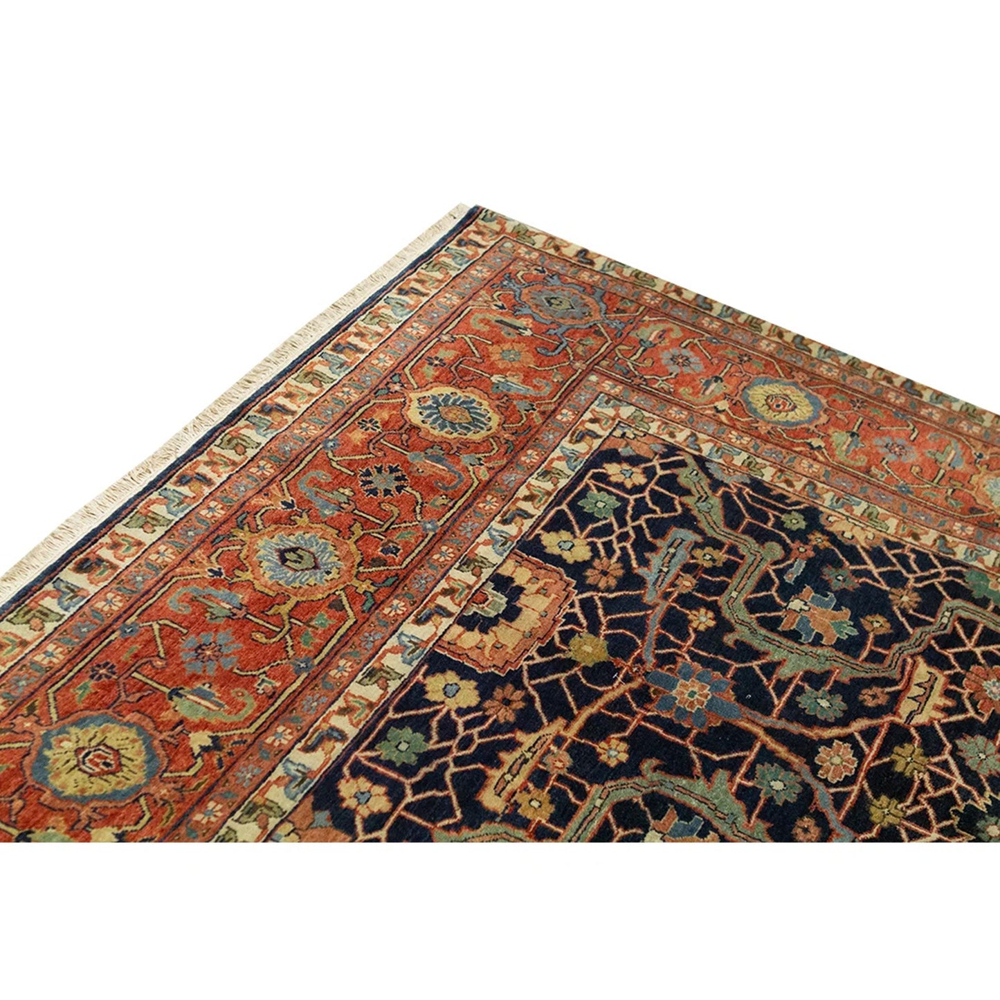 ANTIQUE MAHAL MA104 RED / BLUE